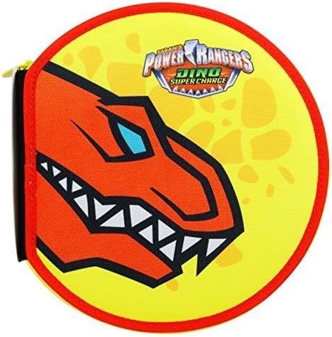 Power Rangers Dino Super Charges Pencil Case Pen Bag Pouch Stationary Case with Pencils