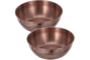 DOITOOL 4PCS Stainless Steel Sauce Dishes Round Sushi Dipping Bowls,Sushi Dipping Sauce Dishes Seasoning Dish Saucer Bowl Min