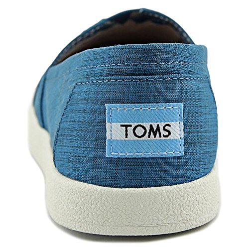 Toms Blue Brushed Nylon Women's Ava Slip-on 10007778 (SIZE: 9)
