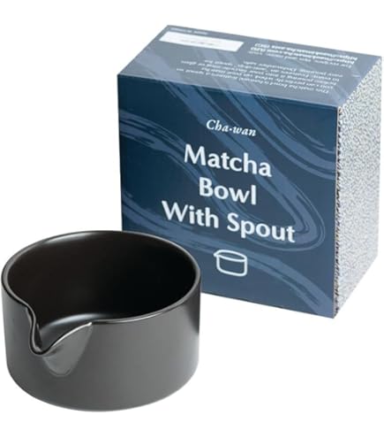 Japanese Matcha Tea Set - 7-Piece Kit With Bowl, Whisk, Scoop, Sifter & Holder, Celadon Blue - View #6
