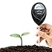 XLUX Plant Water Sensor, Soil Moisture Meter, Soil Hygrometer Tester for Gardening, Farming, Black, No Batteries Needed