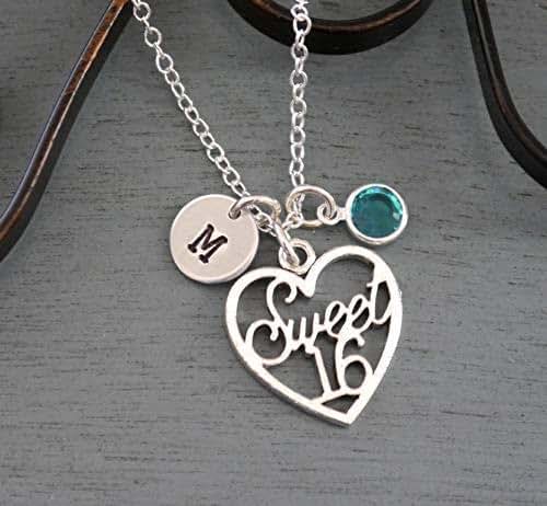 Sweet 16 Necklace Personalized Sweet 16