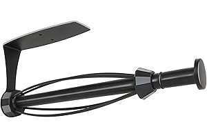 FVVIIA Paper Towel Holder Under Cabinet, Single Hand Operable Wall Mount with Damping Effect, Stainless Steel Paper Roll Holder,Self-Adhesive or Drilled for Kitchen Bathroom