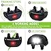 WDFZONE [New 2019] Dog Training Collar with Remote for 2 Dogs Waterproof Rechargeable Range 1500 Ft Shock Collar with Remote for Small Medium Large Dogs