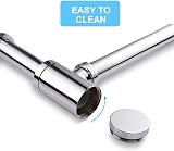 Keymark Brass Bottle Trap 1 1/4 Chrome P Trap 200mm Extension Tube view 4