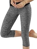 Yoga Reflex Women's Active Yoga Running Sports Workout Capris Leggings (XS-2XL)