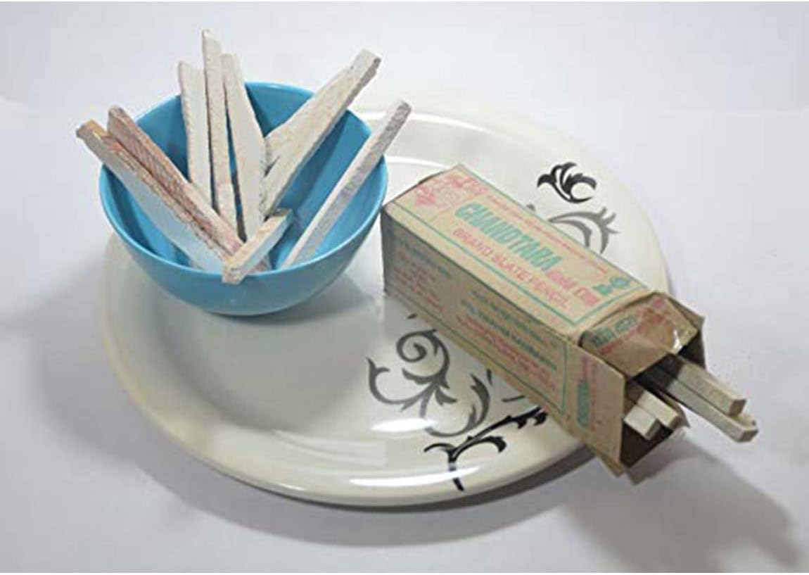 India Clay Chandtara Brand Slate Pencil - Pack of 5