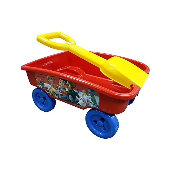 paw patrol pull along wagon