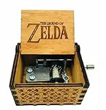 Phoenix Appeal Wooden Music Box Hand cranked Music: (Legend of Zelda; Song of Storms from Ocarina of Time, Wood)
