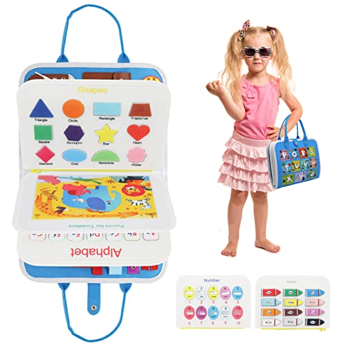 Busy Board Montessori Toys for Toddlers Sensory Board Toys，Preschool