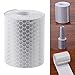 Whitelotous 2 x 120 Inch Reflective Tape Conspicuity Diamond Grade Tape, Automotive, Motorcycle, Trailer Tractor Truck Reflectors, Safety Caution Warning (White)