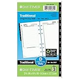 Day-Timer Daily Planner Refill 2017, Two Page Per Day, Reference, January 2017 Start, 3-3/4 x 6-3/4