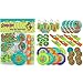 amscan Awesome Scooby-Doo Birthday Party Mega Mix Favor Kit (48 Piece), 11 1/2