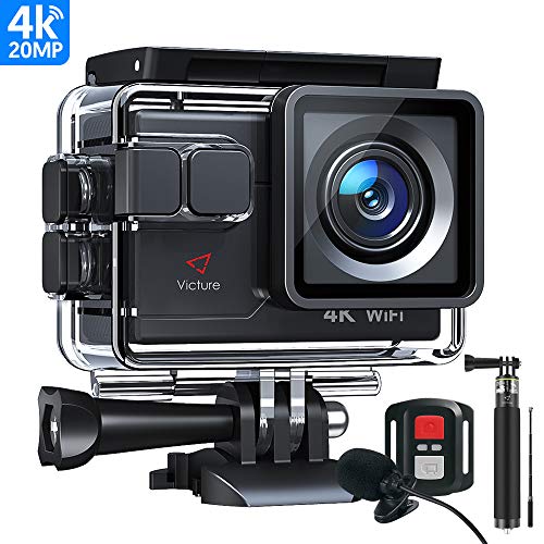 Victure AC700 Action Camera 4K WiFi 20MP 40M Waterproof Underwater