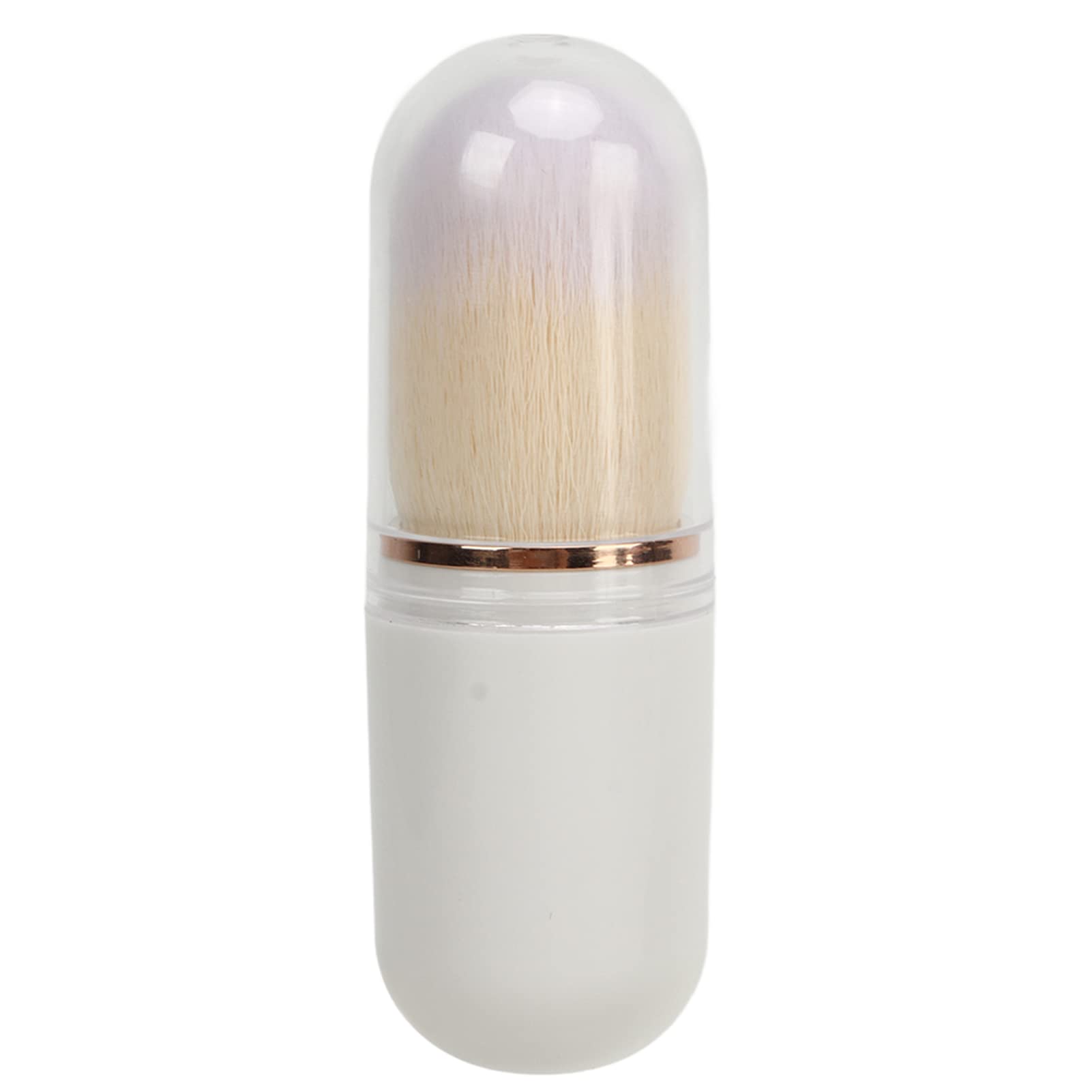 Nail Dusting Brush Nail Dusting Cleaning Brush Soft Synthetic Fiber for Blush (White)