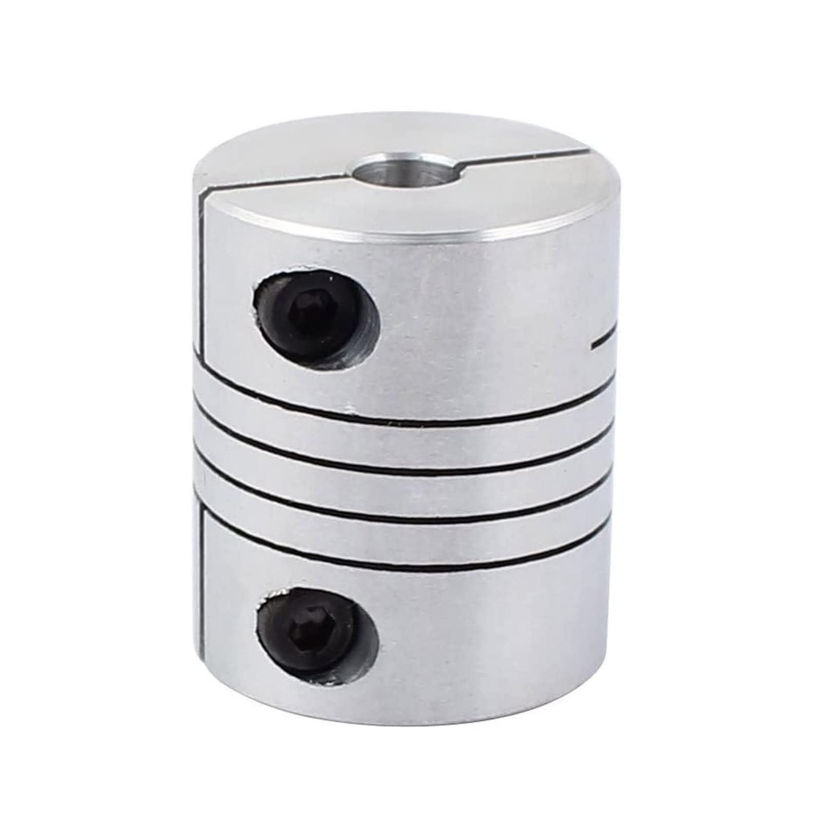 TA-VIGOR Shaft Coupling Flexible Coupler 6.35mm to 12mm, Motor Joint Connector D25mm x L30mm Aluminum Alloy