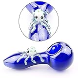 SPMI Pipe 4 Inch Long,Handmade New Style Available Collection Durable Glass Tube(Octopus)