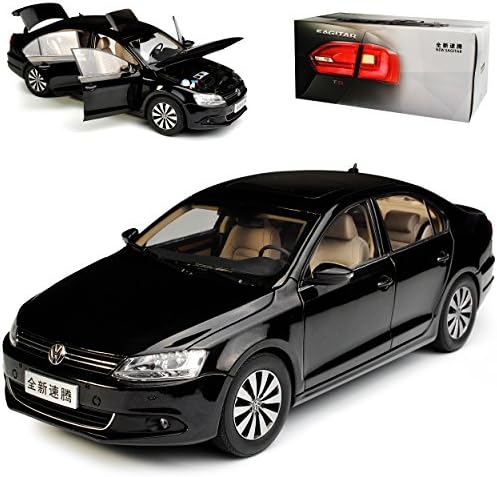 Paudi Volkwagen Sagitar Baugleich Jetta VI Limousine Schwarz Ab 2010 1/18 Modell Auto