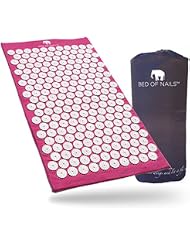 Bed of Nails, Pink Original Acupressure Mat for Back/Body Pain Treatment, Relaxation, Mindfulness