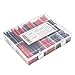 SwitchMe 198Pcs 3:1 Heat Shrink Tubing Double-Wall Adhesive Lined Shrink Wrap Tubing Assortment Kit 7 Size 1