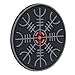 M-Tac Helm of Awe Viking Morale Patch PVC Norse Rune Vegvisir Morale (Gray)