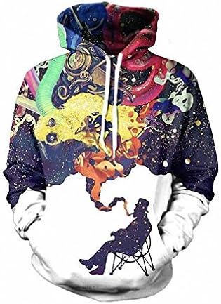 3D Hoodie Cool Print Sweatshirt Game/Movie Super Hero Hooded Women/Men Sweatsuits Tops 5 M
