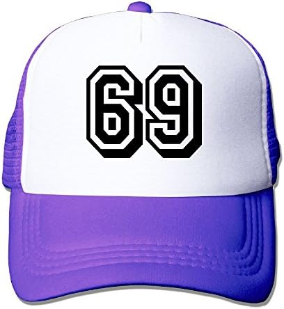 OONONGFU Sixty Nine Big Foam Snapback Caps Mesh Back Adjustable Cap