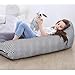 Convetu Kids Bean Bag Chair, 53 Inch Premium Large Stuffed Animal Storage Bean Bag, Playroom Toy Storage Bag for Toddler Adults