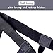 2Pcs Shirt Stays for Men & Women, Adjustable Elastic Garter Belts with Non-slip Locking Clamps for Suit, Dress or Uniform for Military or Police