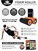 Foam Roller for Muscles Exercise and Myofascial Massage :: Physical Therapy, Grid Textured Fitness Rollers Best For Stretching, Tension Release, Pilates & Yoga