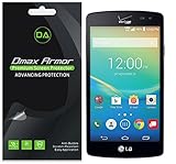 [6-Pack] Dmax Armor- LG Transpyre Screen Protector Anti-Bubble High Definition Clear Shield - Lifetime Replacements Warranty- Retail Packaging