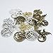 MANLOUFUSHI Vintage Metal Dragon Charms Pendant for Jewelry Making DIY Zinc Alloy Animals Dragon Pendant Charms Wholesale 20pcs/lot