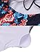 Ekouaer Womens One Piece Swimsuits (Navy Print, Medium=US 6-8)