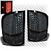 Xtune for 2007-2013 Silverado Smoked LED Perform Tail Lights Rear Brake Lamps Upgrade Pair L+R/2008 2009 2010 2011 2012 2013