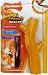 Nylabone Romp 'N Chomp regular Chicken Flavored Rubber Stick Bone Dog Treat and Chew Toy