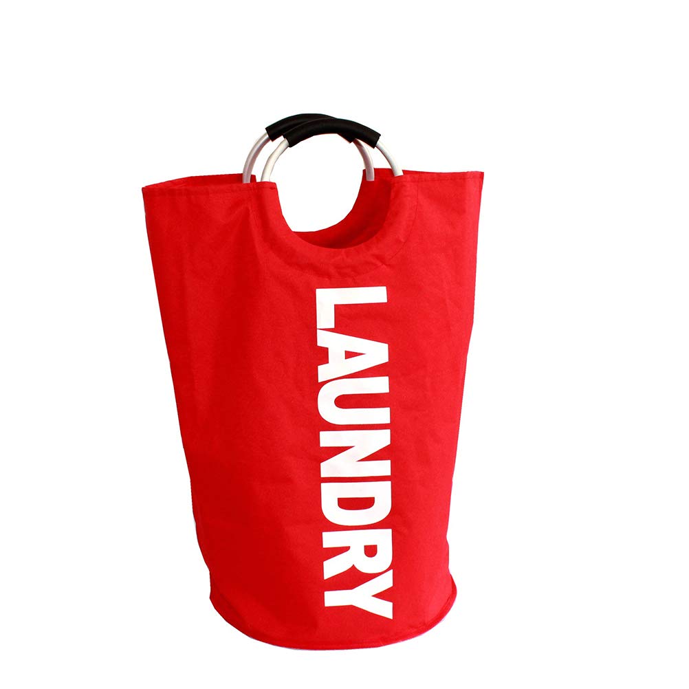 Demana Ropa Sucia Canasta Plegable con Asas Bolsa de Colada portátil