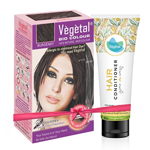 Buy Vegetal Bio Hair Colour Plus Conditioner 100g Combo Set 150g
