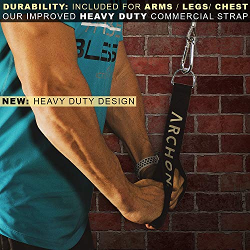 ARCHON Fitness Single Pulley Cable Station Options (A: Single Pulley 70") - Thumbnail 3