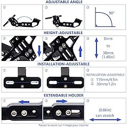 KEMIMOTO Fender Eliminator Kit Universal Motorcycle