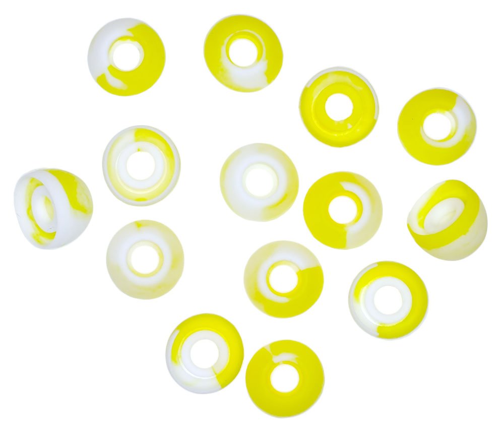 Xcessor Large Replacement Silicone Earbuds - Yellow (Pack of 7 Pairs)