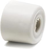 fiXte Medium Wall Floor Mounted Rubber Door Stopper Bump Stop 28mm White Pack view 2