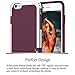 iPhone 6 Case,iPhone 6s Case,by AILUN,Soft TPU Bumper& Solid PC Frame,Slip-Proof Back,Shock-Absorption&Anti-Scratches,Fingerprints&Oil Stains, Protective Back Cover [Purple]