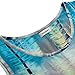 Sixother Tie Dye Tunics Womens Sleeveless Summer Tank Tops Summer Tunic Tops