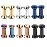 PiercingJ 6 pairs 8G-15/16