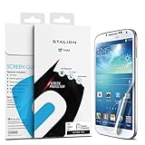 Samsung Galaxy S4 Screen Protector: Stalion® Shield Ultra HD Armor Guard Transparent Crystal Clear Japanese PET Film (3-Pack)[Retail Packaging]