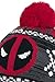 Bioworld Deadpool Fairisle Laplander Winter Hat