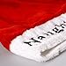 Windy City Novelties Naughty & Nice Santa Hats + 2 Pack Light Up Christmas Bulb Necklace