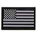 3V Gear American Flag Morale Patch - Black/Grey