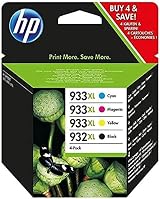HP 932XL 933XL High Yield Ink Cartridges Multipack Black Cyan Magenta Yellow view 2
