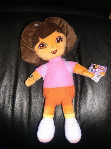 お見舞いDora the Explorer Large Plush Doll Toy 14" Figure by childspree [並行輸入品]